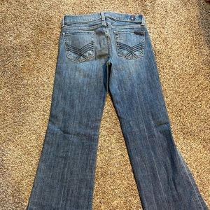 7 for all mankind trouser jeans.  Size 26